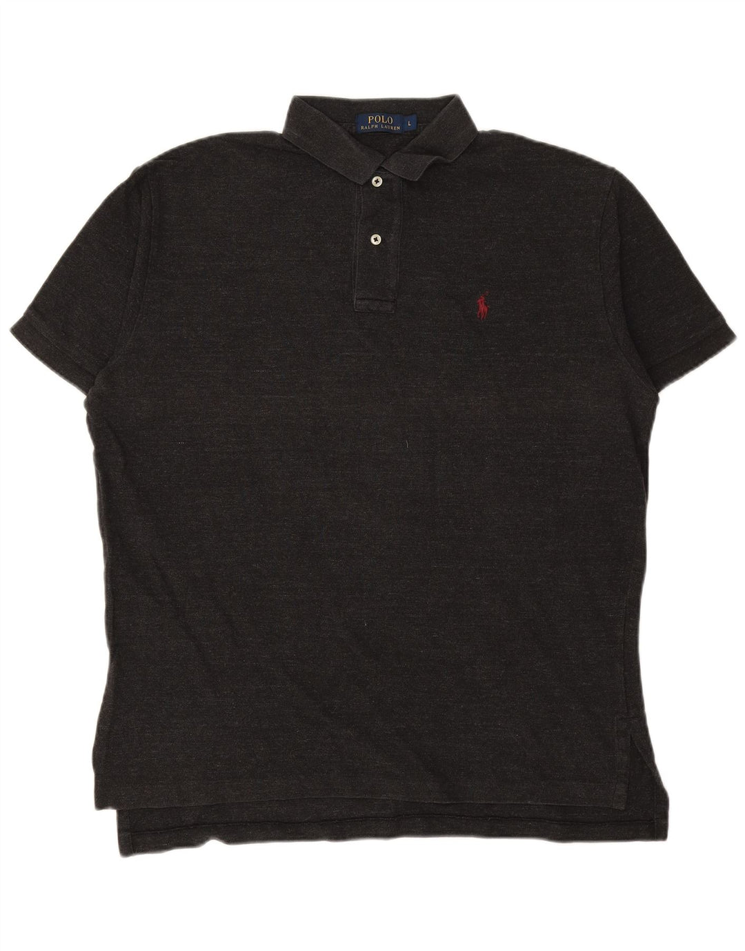 Camisa polo masculina POLO RALPH LAUREN grande cinza