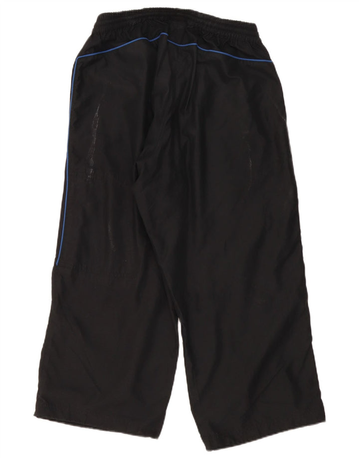 Fila Womens Capri Calças de treino UK 14 Grande Poliéster Preto