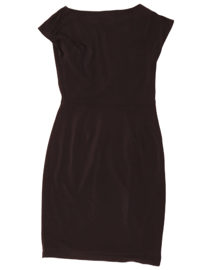 Vestido bainha feminino Marks & Spencer Reino Unido 12 médio preto