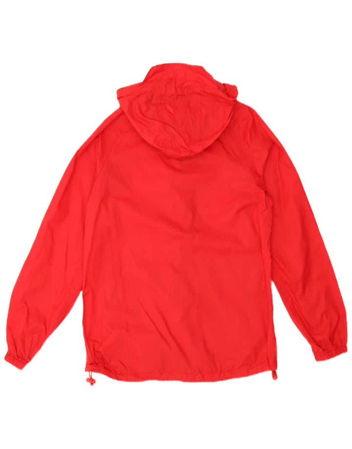Jaqueta de chuva com capuz feminina Mountain Warehouse Reino Unido 8 nylon vermelho pequeno