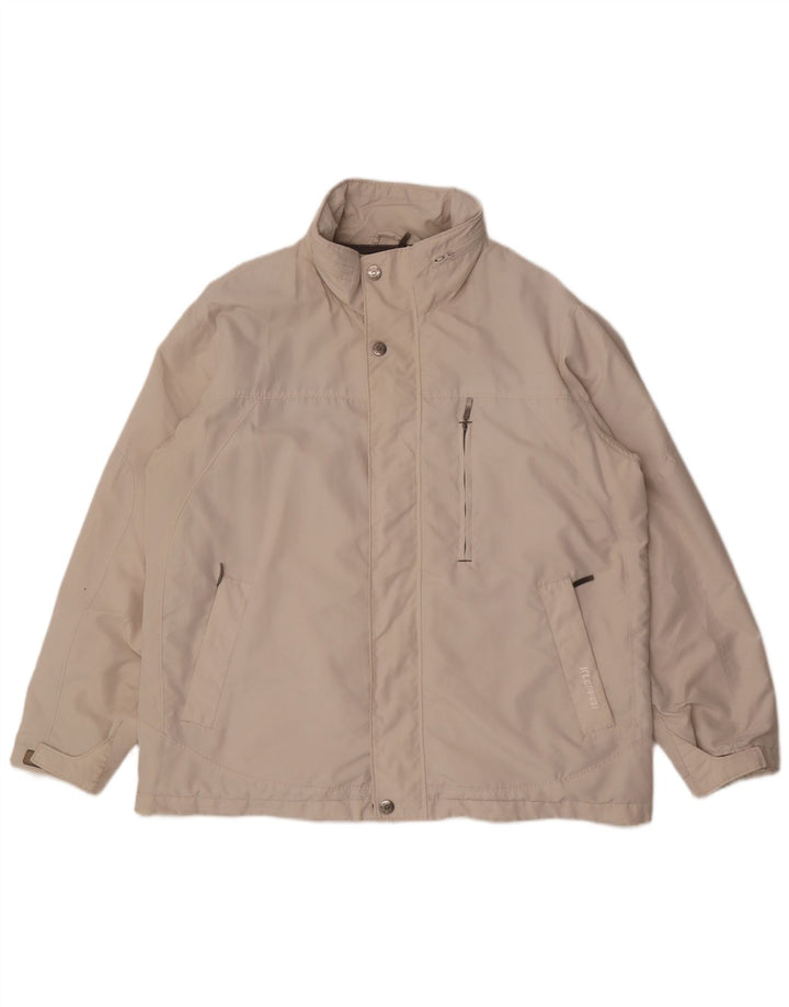 Jaqueta de chuva masculina Klepper UK 42 XL branca
