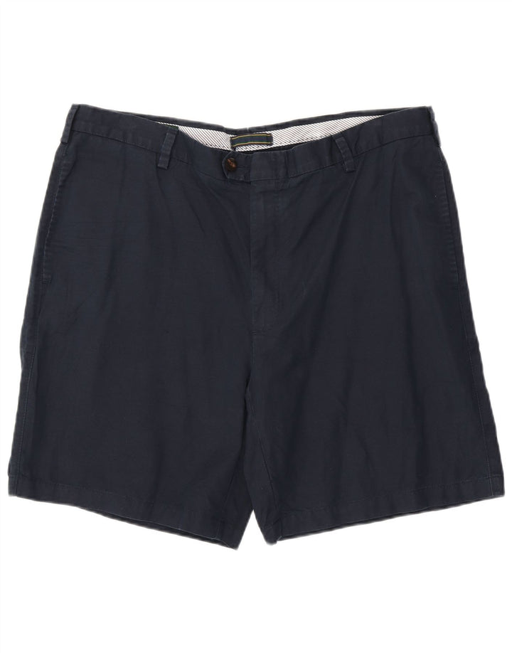 ORVIS Mens Chino Shorts W40 XL Azul Marinho Algodão