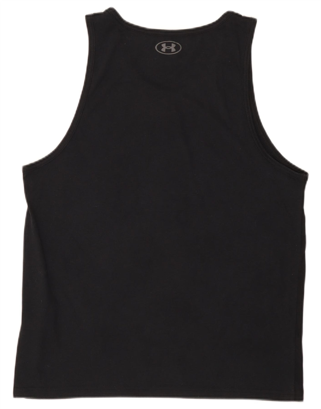 Under Armour Mens Graphic Vest Top Grande Algodão Preto