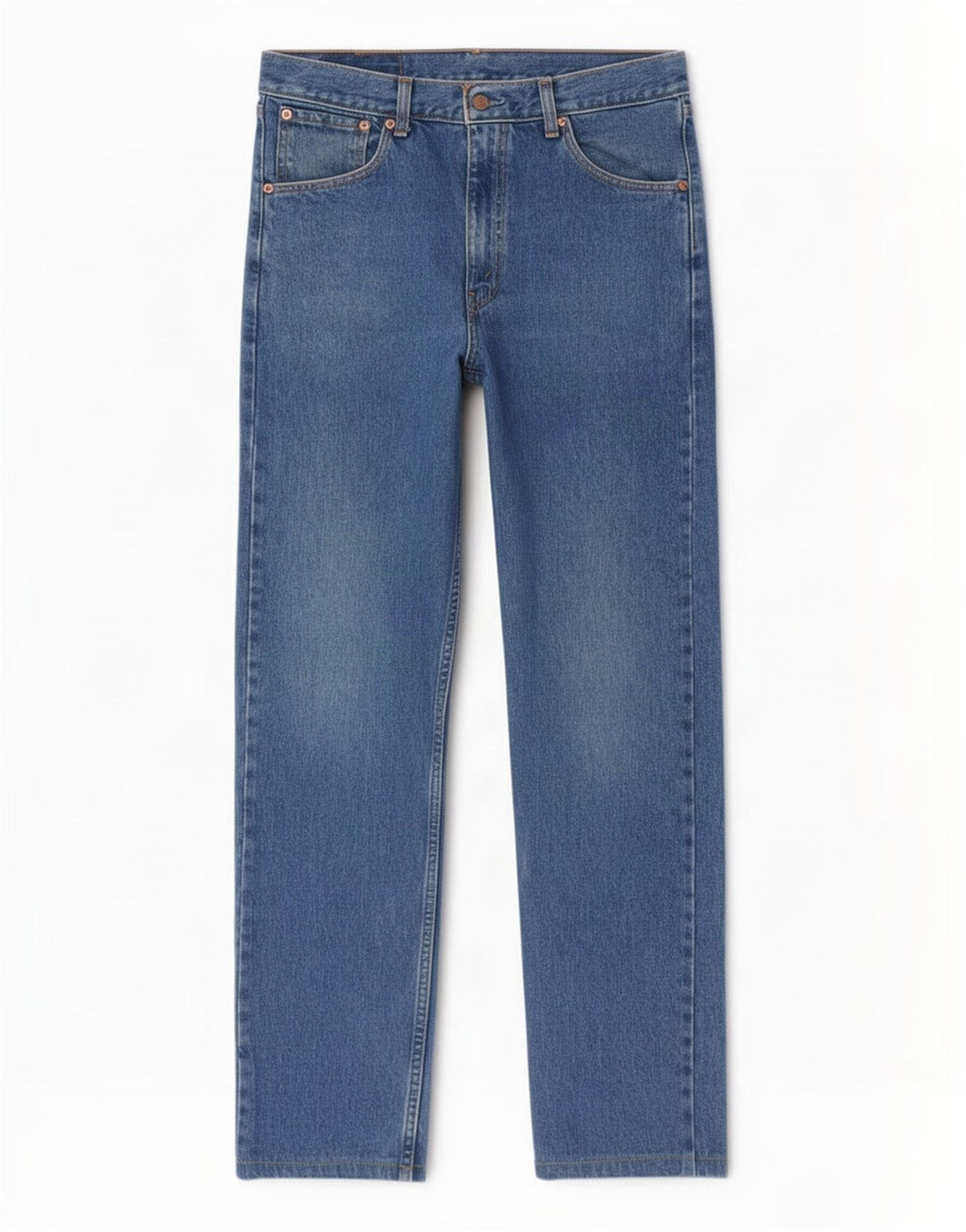 Levi's Masculino 521 Straight Jeans W32 L32 Azul Algodão