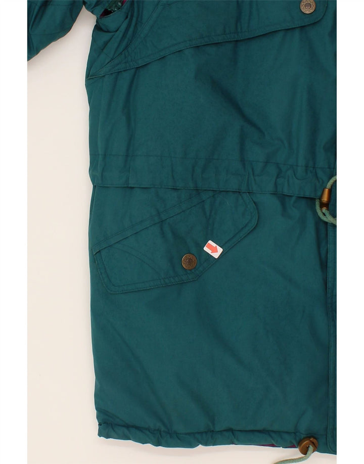 MC KEES Mens Padded Jacket UK 40 Large Green Polyester Vintage Mc Kees and Second-Hand Mc Kees from Messina Hembry 