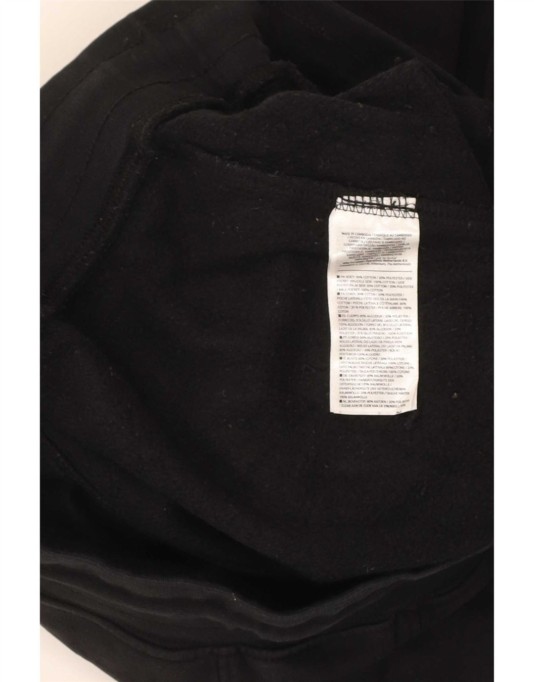Nike masculino gráfico agasalho calças joggers grande algodão preto
