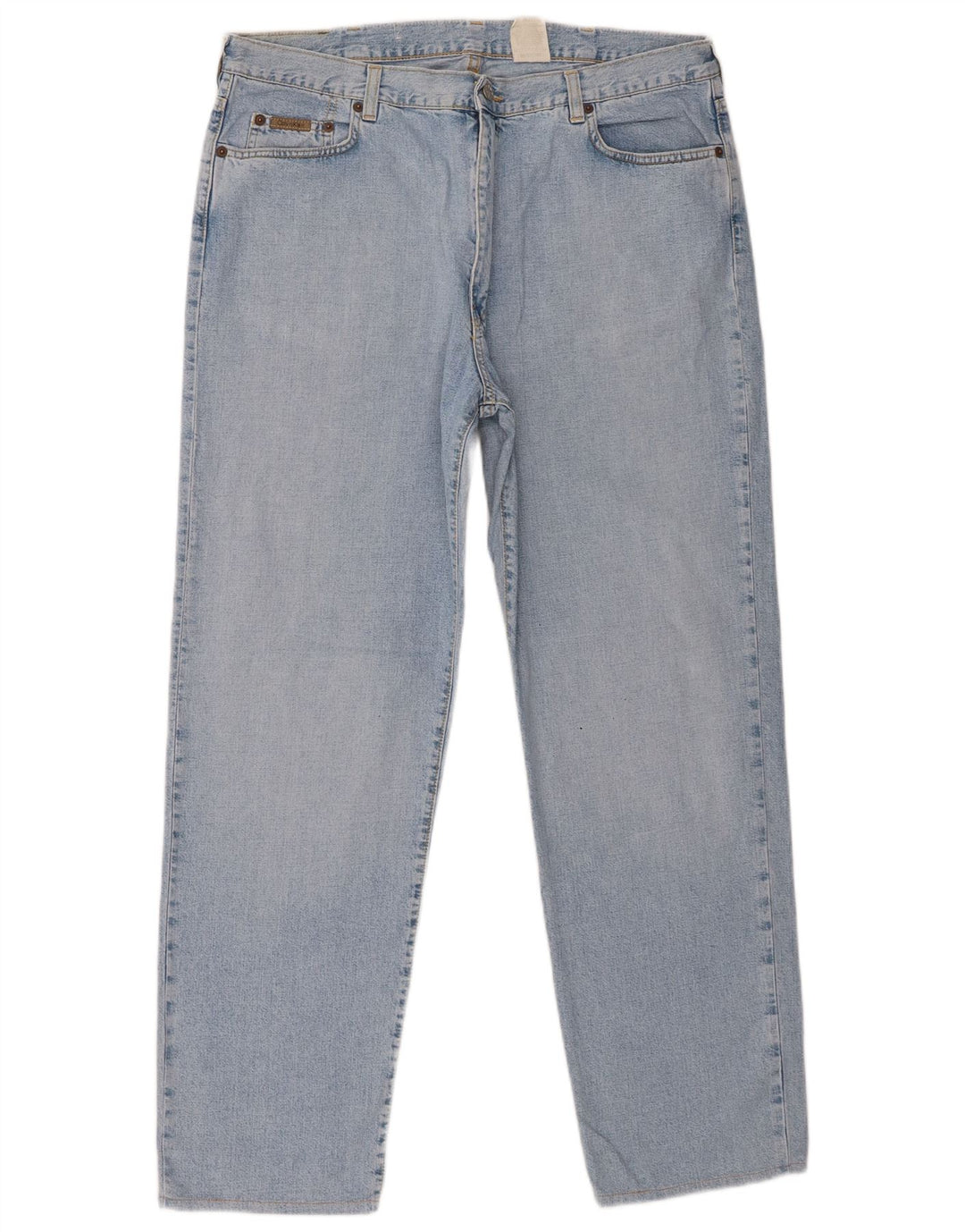 Calça jeans reta masculina Calvin Klein W38 L29 algodão azul
