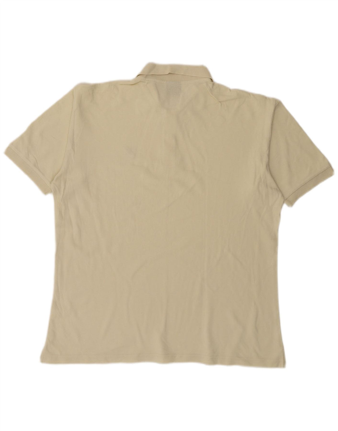 Camisa polo masculina ASICS grande algodão branco