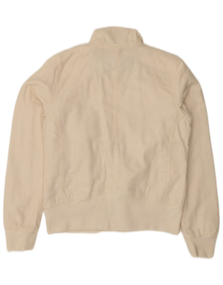 Jaqueta bomber feminina PUMA UK 12 médio algodão branco