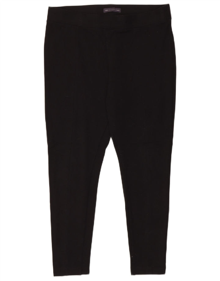 Leggings femininas Marks & Spencer UK 14 grandes pretas