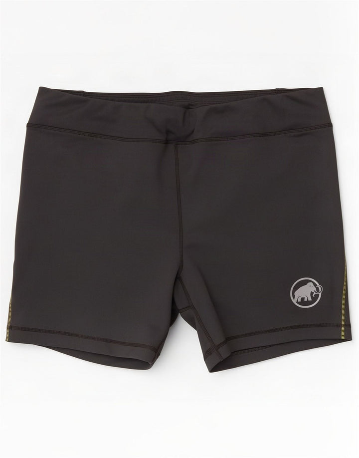 Shorts esportivos femininos Mammut UK 10 pequenos cinza