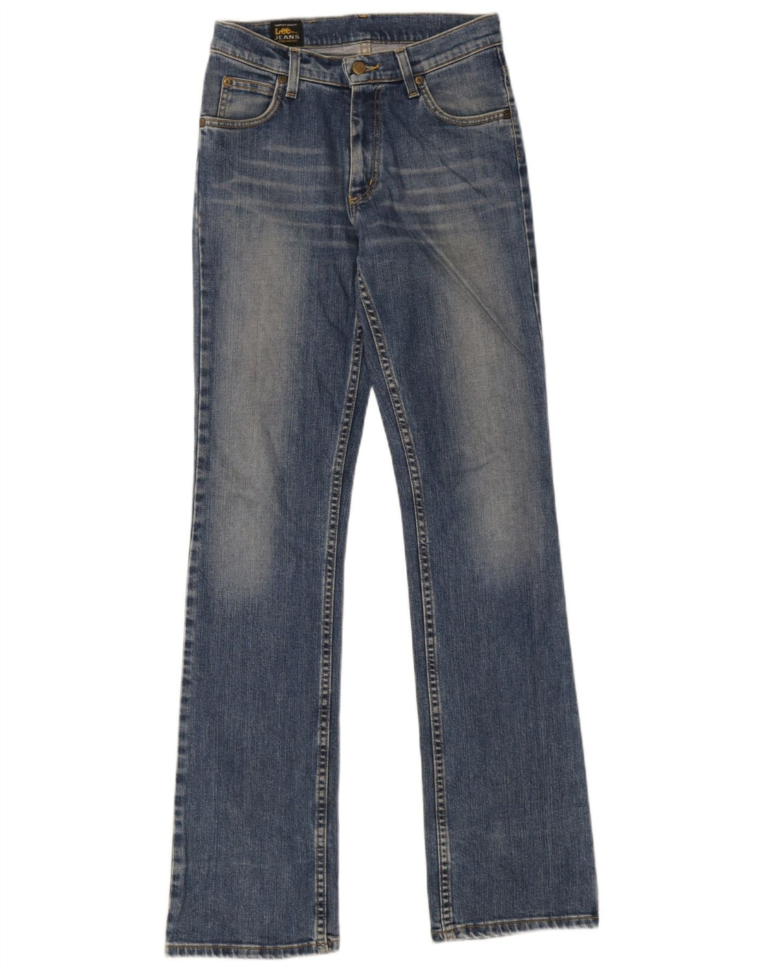 Lee Womens REED Bootcut Jeans W30 L34 Azul Algodão