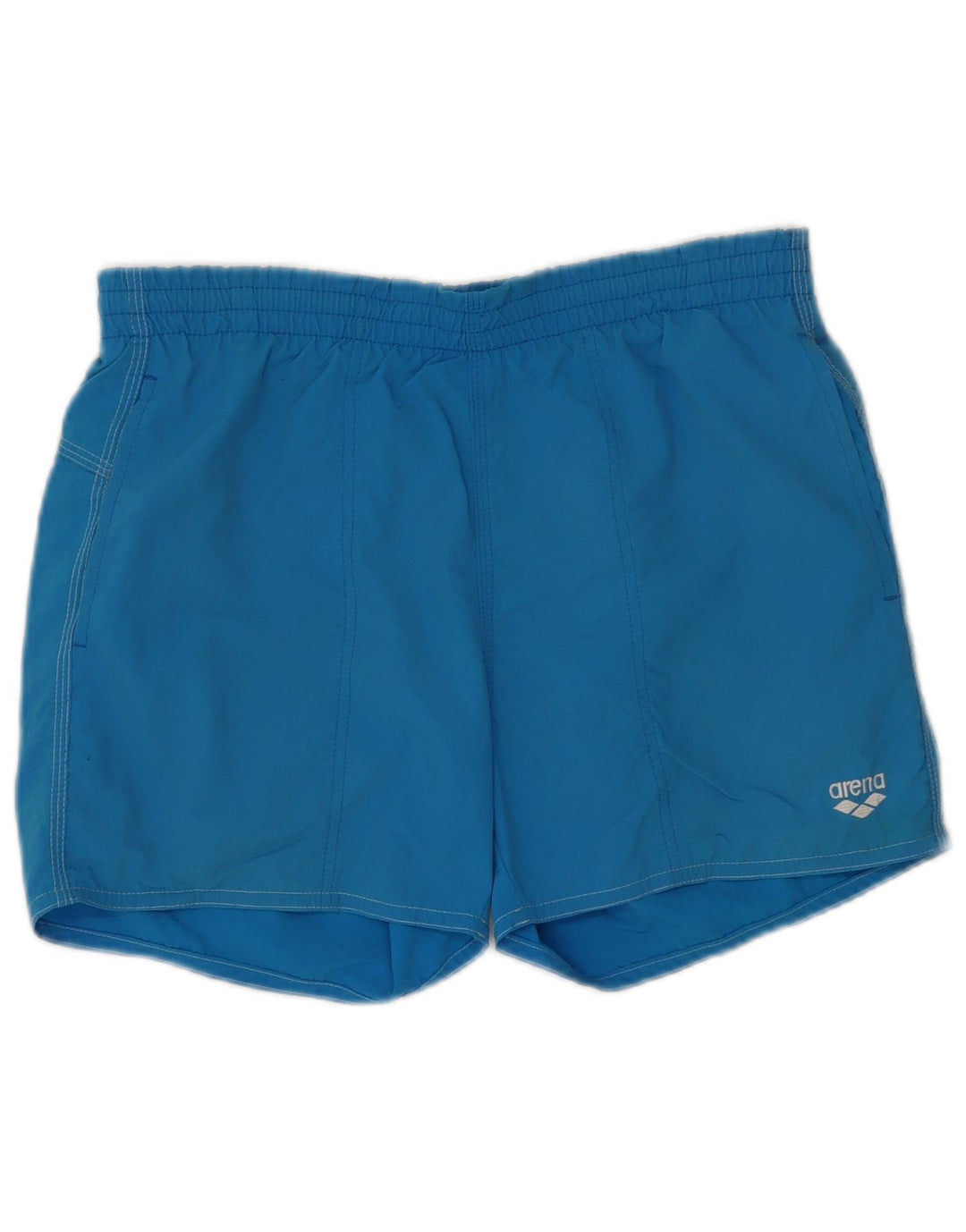 Arena Mens Natação Shorts Poliéster Azul Médio