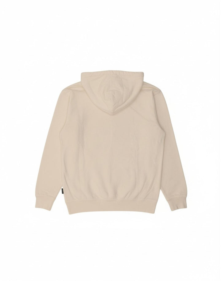 VANS Mens Graphic Hoodie Jumper XS Branco