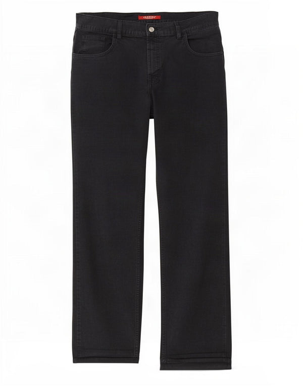 Calça Carrera masculina reta casual IT 52 XL W36 L33 algodão preto