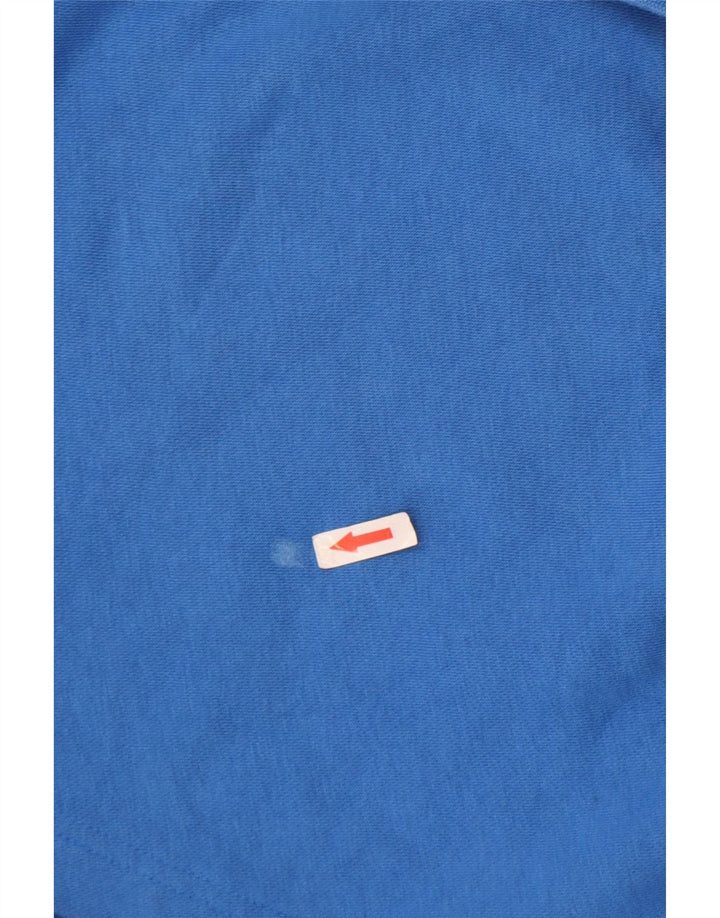 Nike Mens Hoodie Jumper Grande Algodão Azul