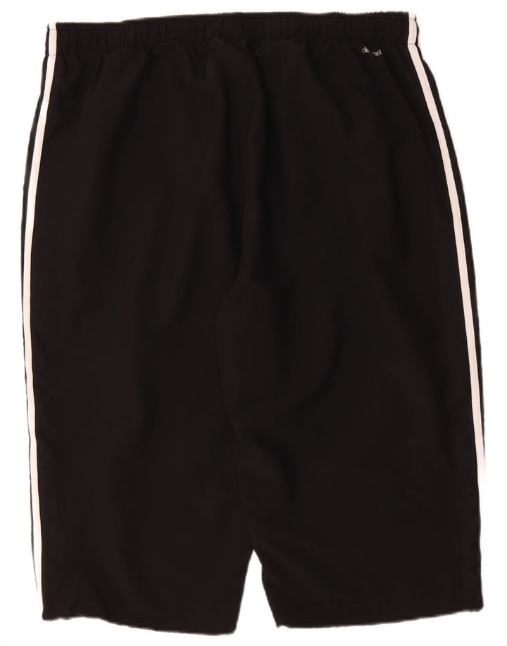 Adidas Mens Bermuda Esportiva Shorts 2XL Poliéster Preto