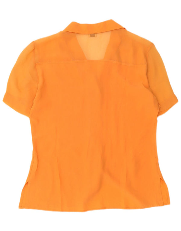 Blusa feminina Conbipel Esisto manga curta IT 44 médio laranja