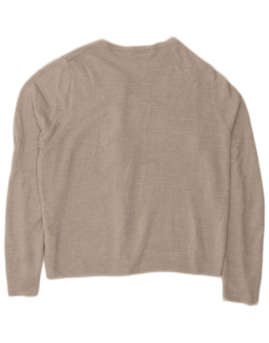 Suéter cardigã feminino Marks & Spencer Reino Unido 14 grande cinza acrílico