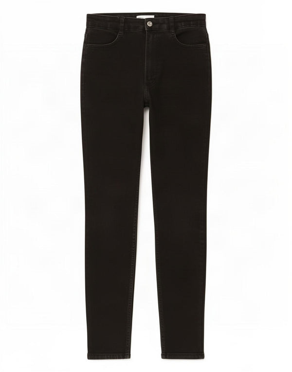 Zara Jeans Skinny Feminino EU 38 Pequeno W28 L28 Preto