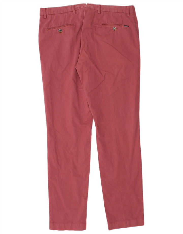 Calça masculina Hackett Slim Suit W33 L31 algodão rosa