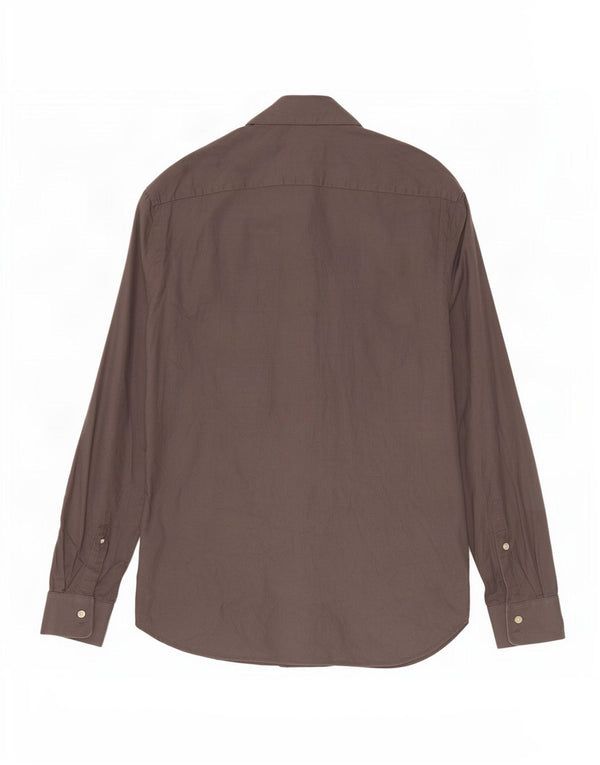 Reiss Mens Shirt Small Grey Cotton