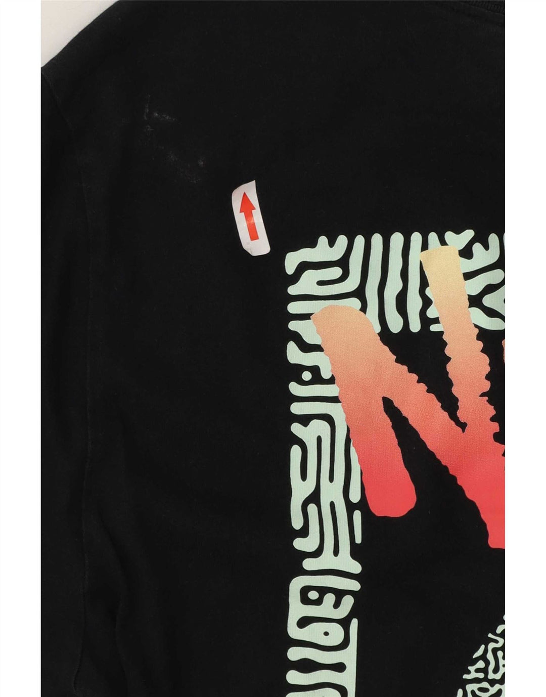 Camiseta Nike masculina gráfica Top médio preto