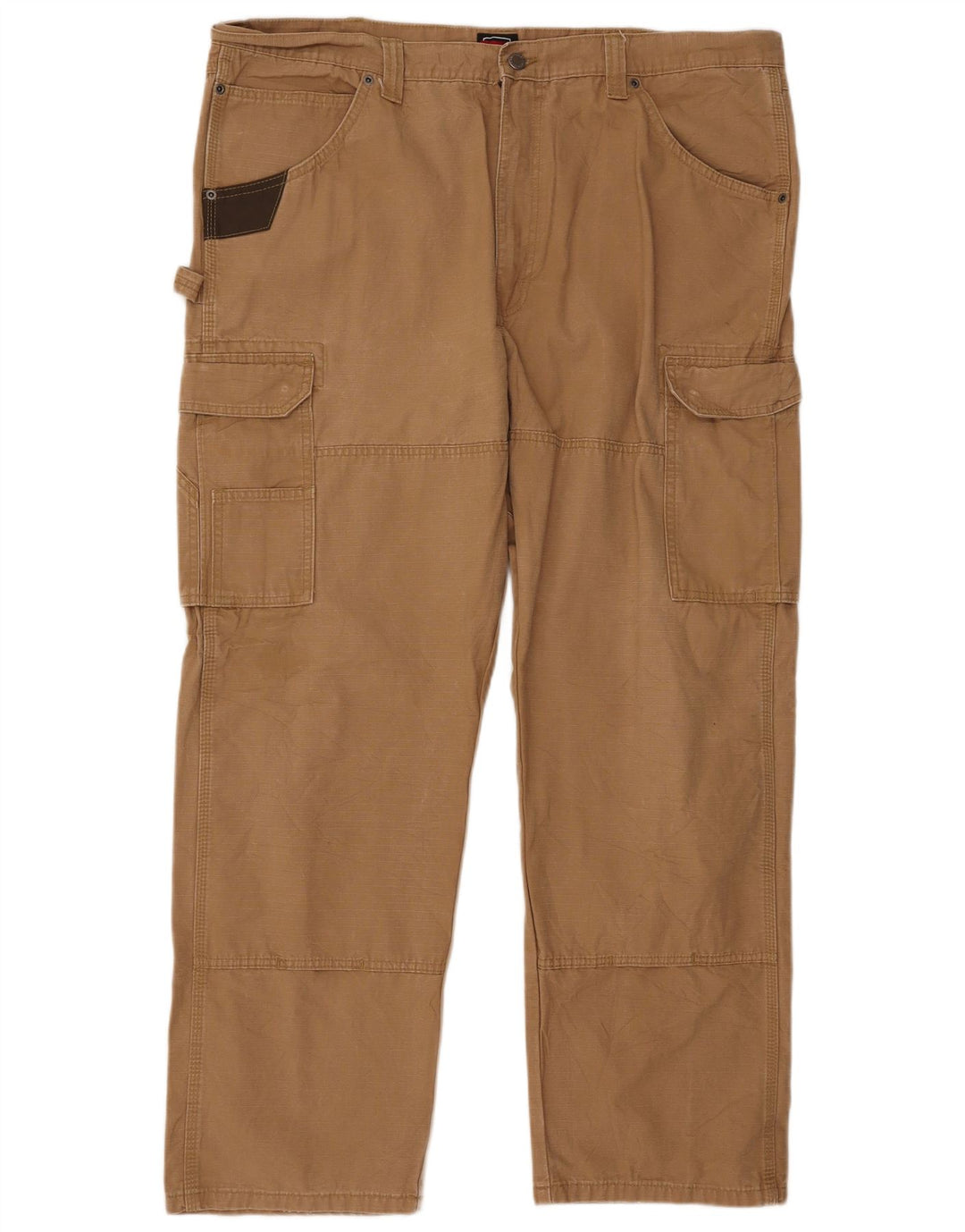 Calça cargo reta masculina WRANGLER W42 L31 bege