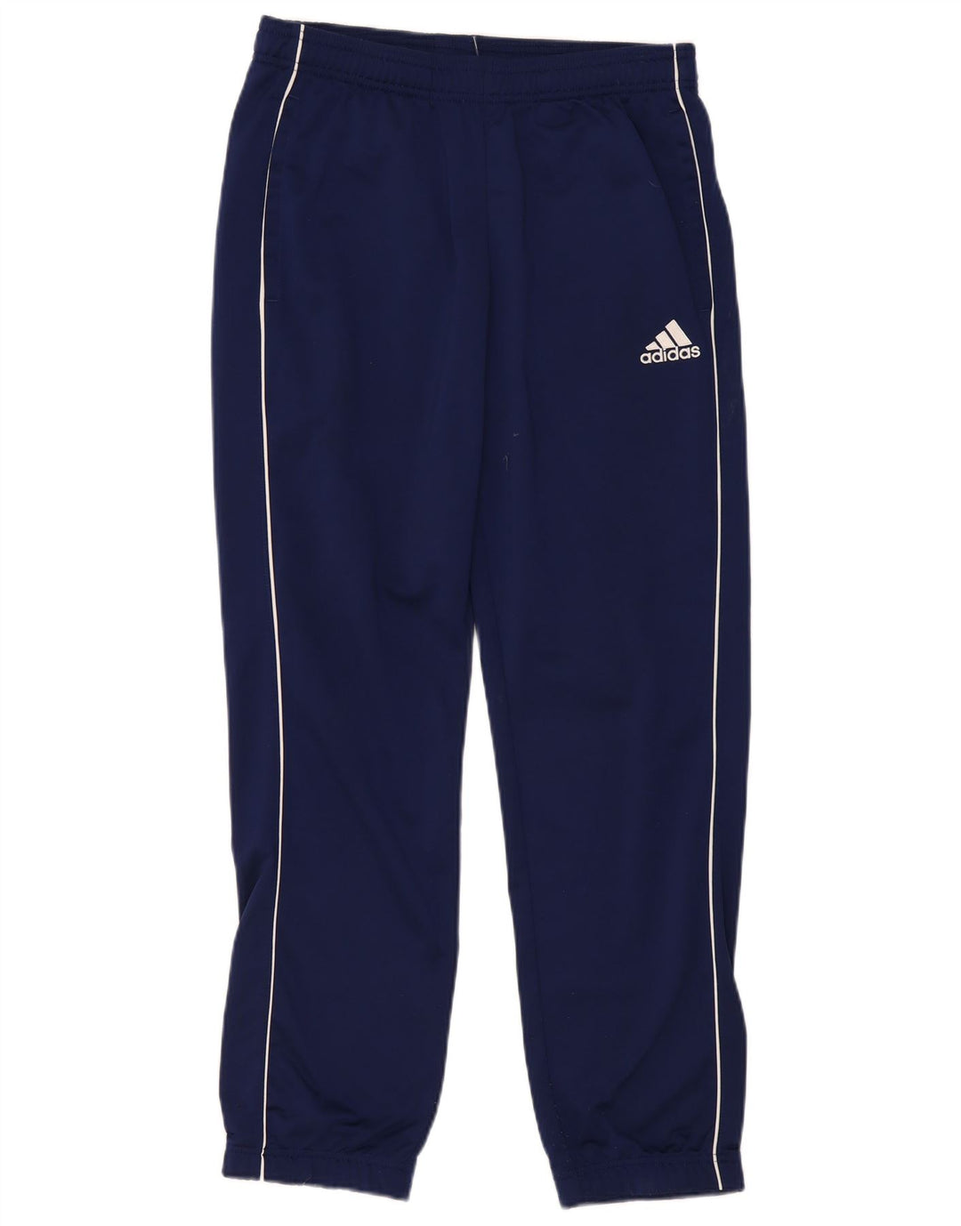Calça de treino masculina Adidas médio azul marinho poliéster