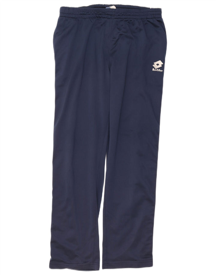 Calça de treino masculina Lotto Graphic grande azul marinho