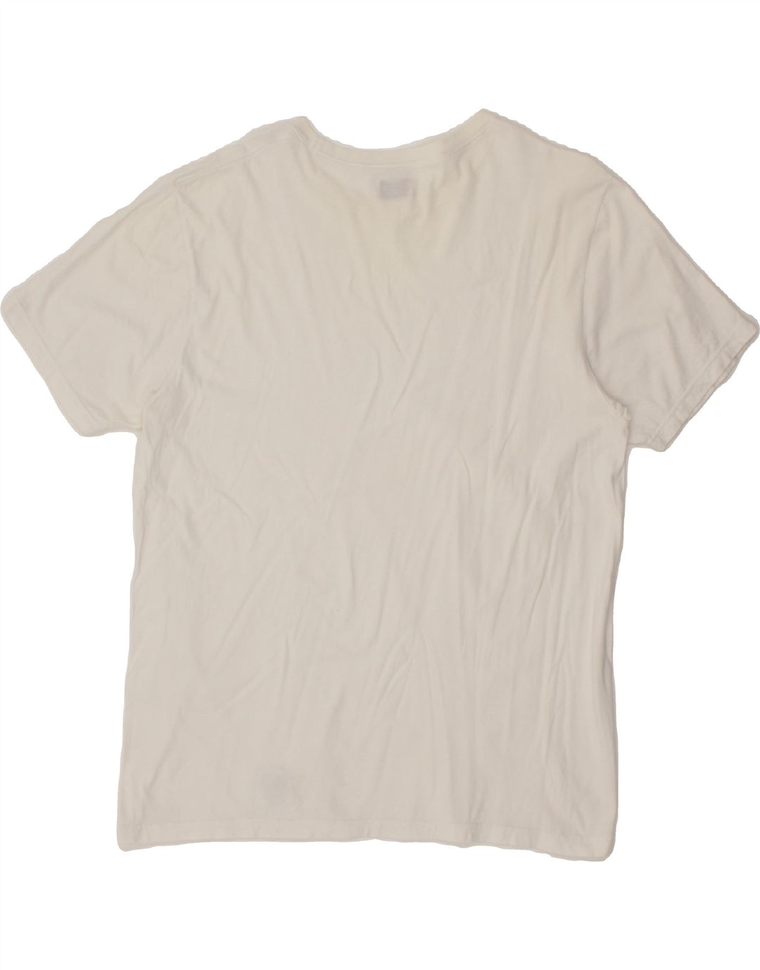 LEVI'S Womens T-Shirt Top UK 18 XL White Cotton Vintage Levi's and Second-Hand Levi's from Messina Hembry 