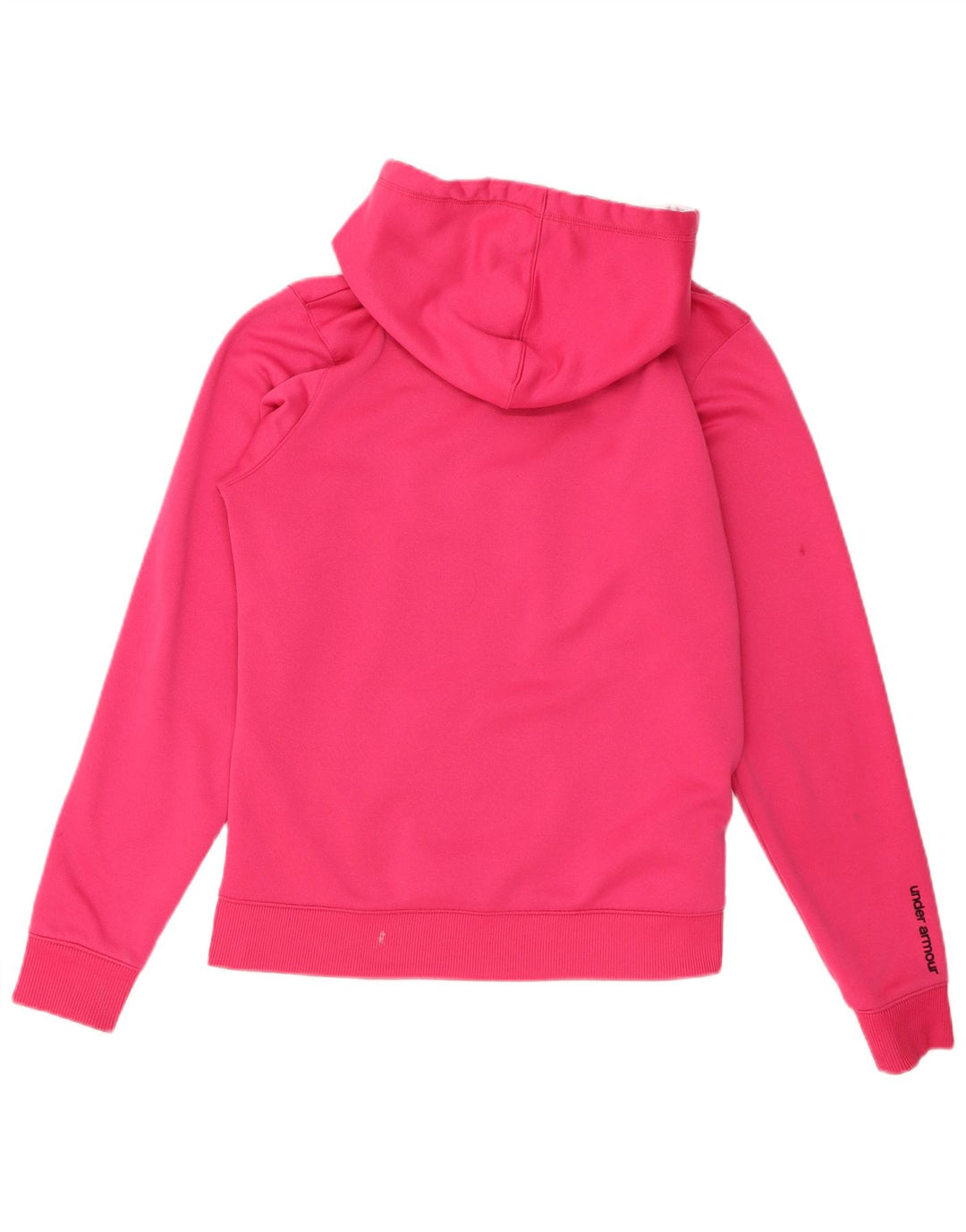 Under Armour feminino gráfico moletom com capuz Reino Unido 14 poliéster rosa médio
