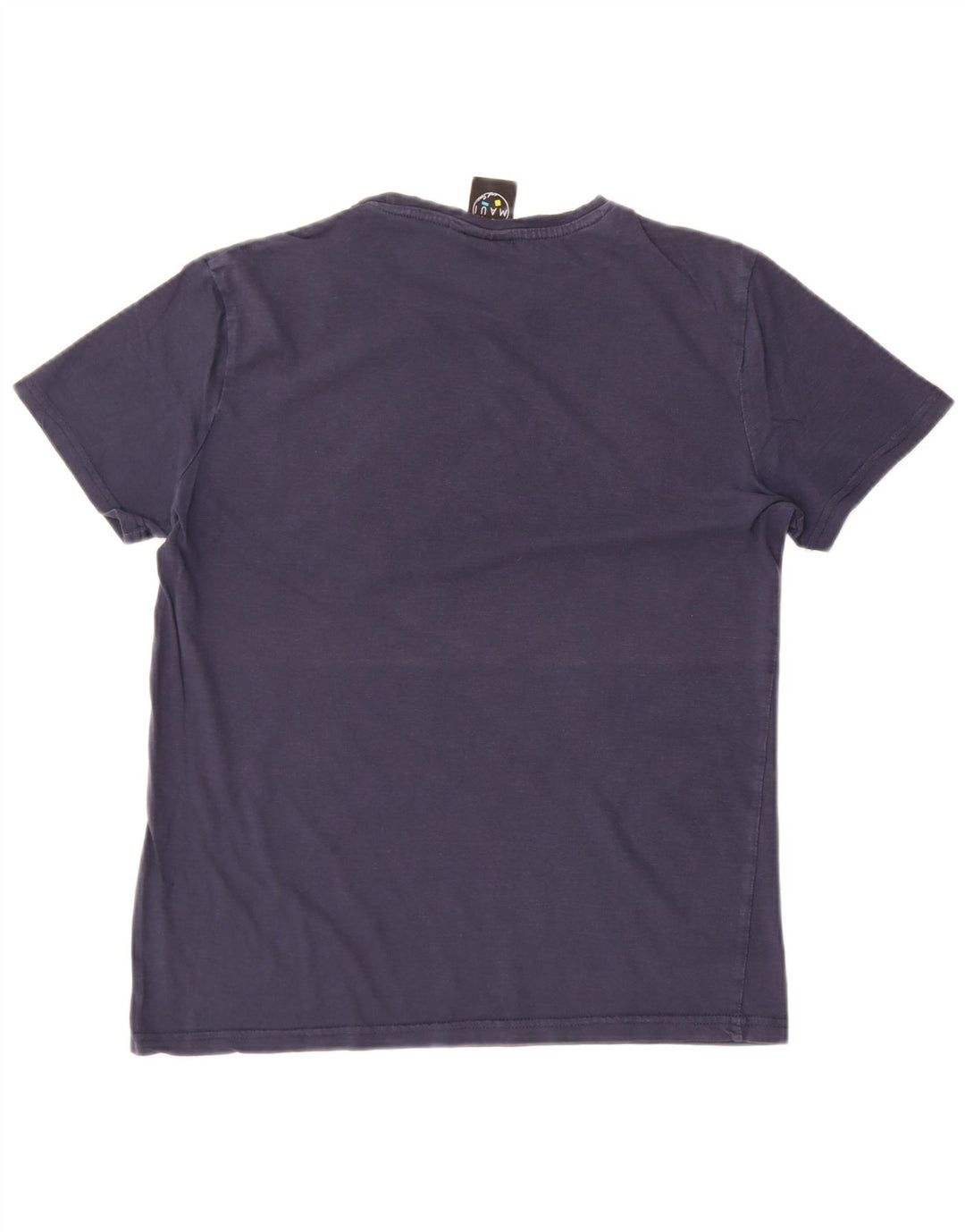 Camiseta gráfica masculina Maui and Sons Top médio azul marinho