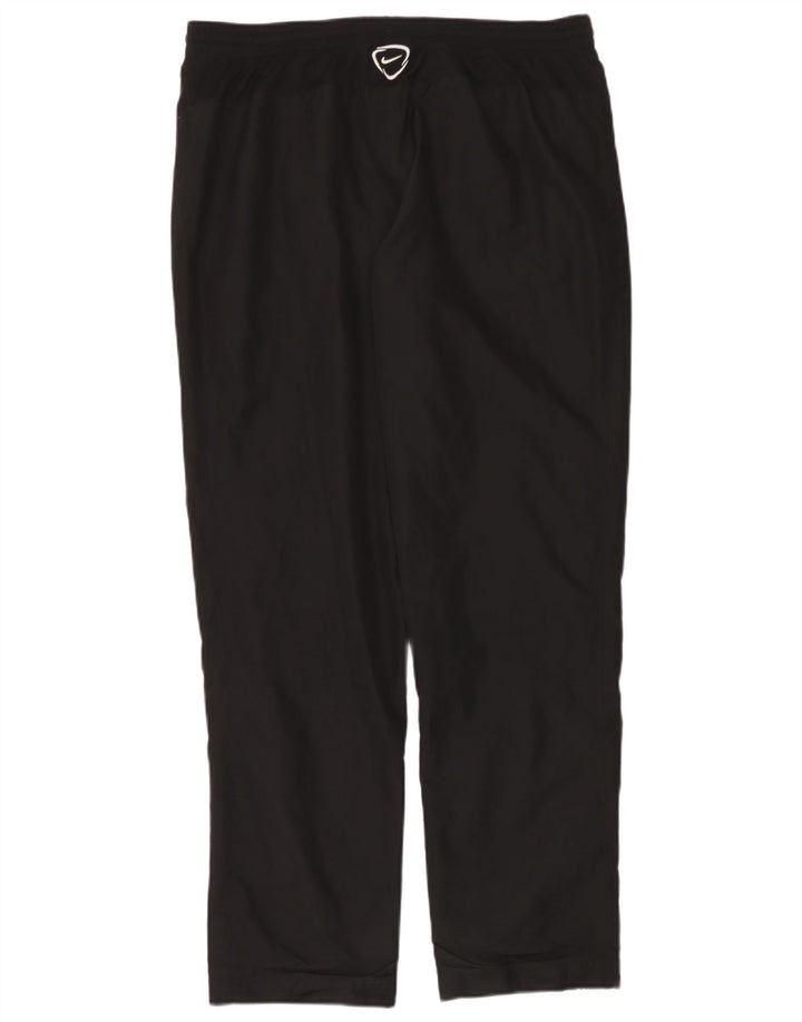 Calça de treino masculina Nike Dri Fit grande poliéster preto