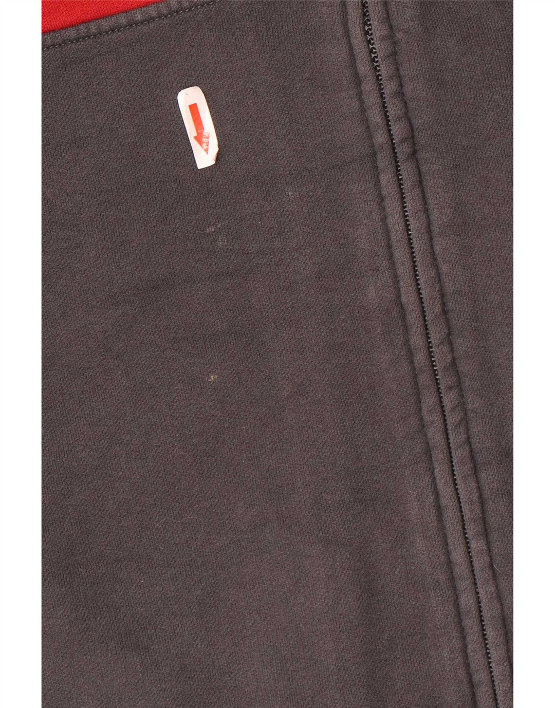 Gas Mens Graphic Tracksuit Top Jacket 2XL Cinza Colorblock Algodão