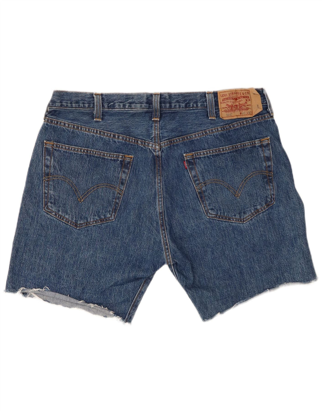 Shorts jeans masculino 501 da Levi's W40 XL azul algodão