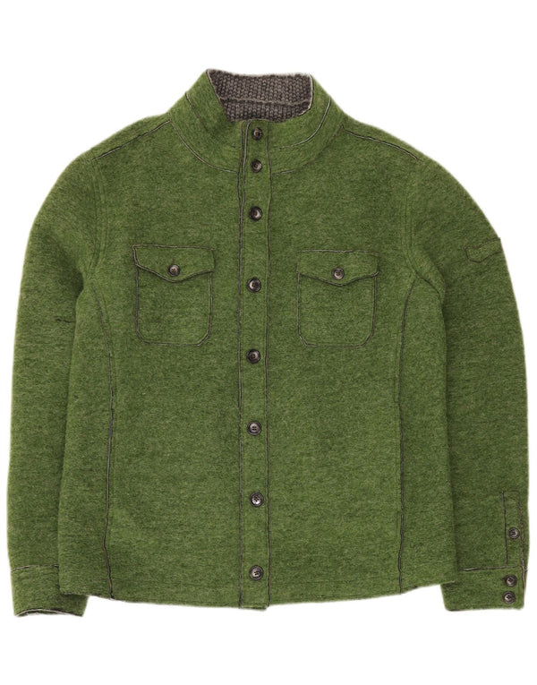 Jaqueta bomber masculina GAS UK 40 poliéster verde grande