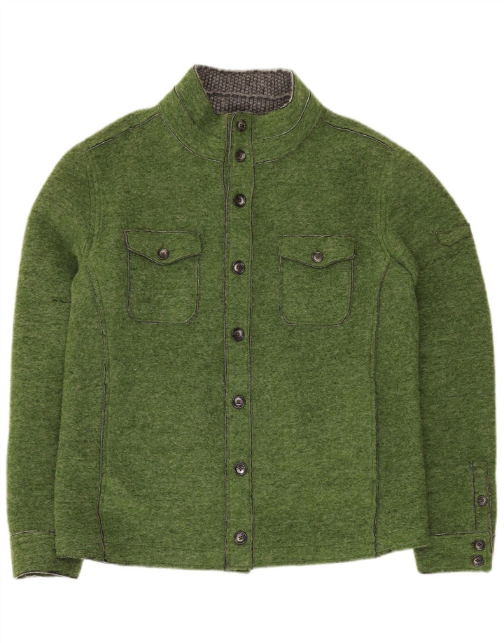 Jaqueta bomber masculina GAS UK 40 poliéster verde grande