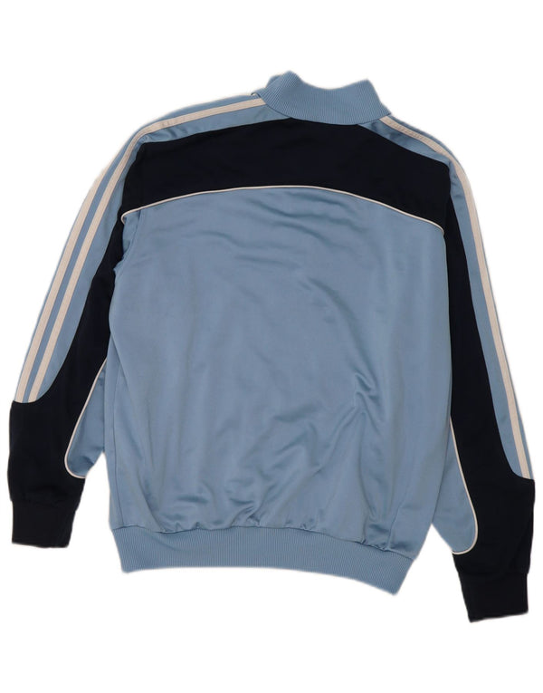 Jaqueta Adidas Meninos Treino Top 15-16 Anos Azul Colorblock Poliéster
