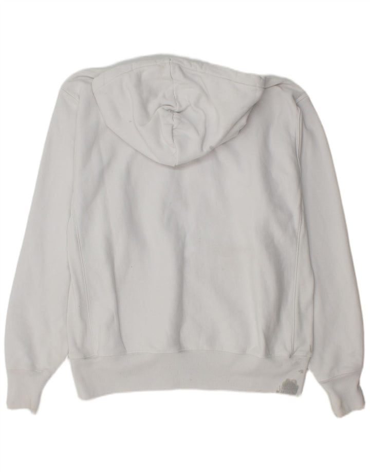 Jumper masculino com capuz Champion grande algodão branco
