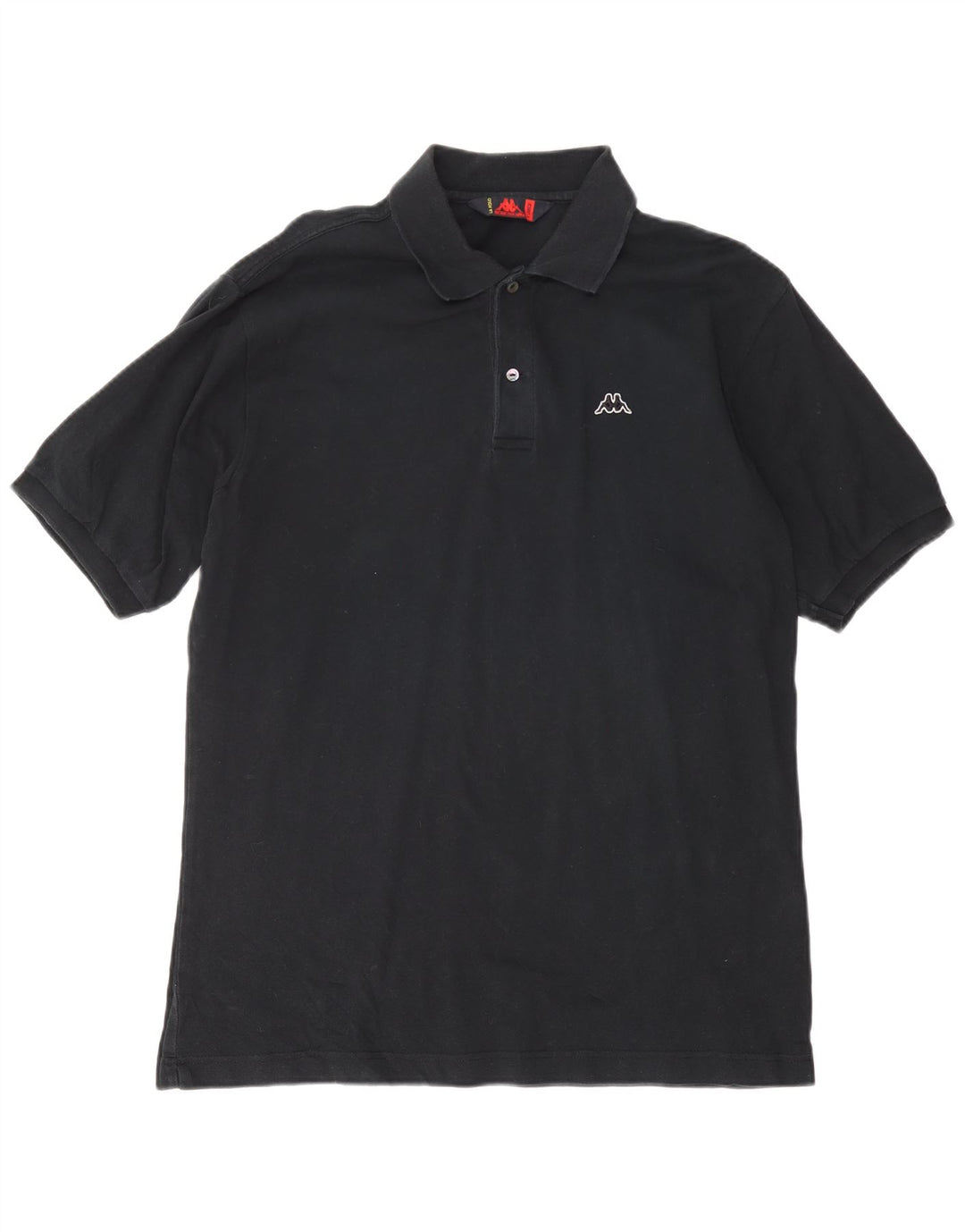 Camisa polo masculina KAPPA XL algodão preto