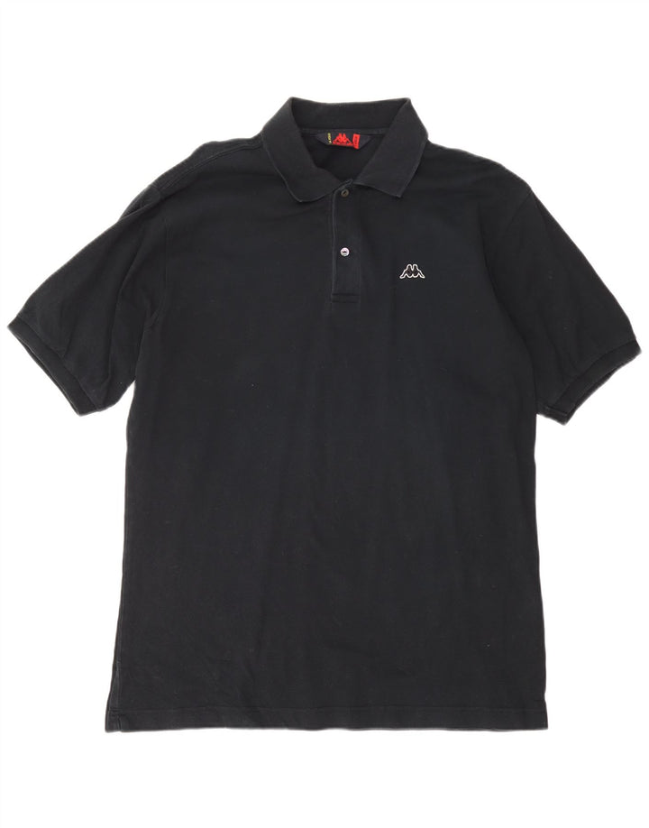 Camisa polo masculina KAPPA XL algodão preto