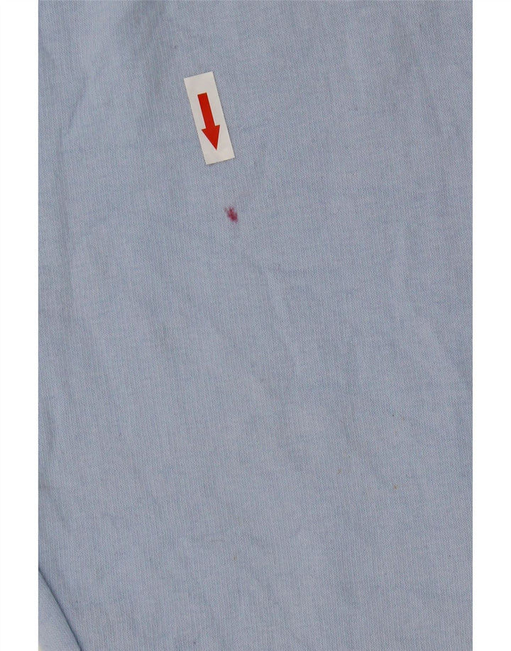 Suéter Zara feminino cropped UK 16 grande azul poliéster