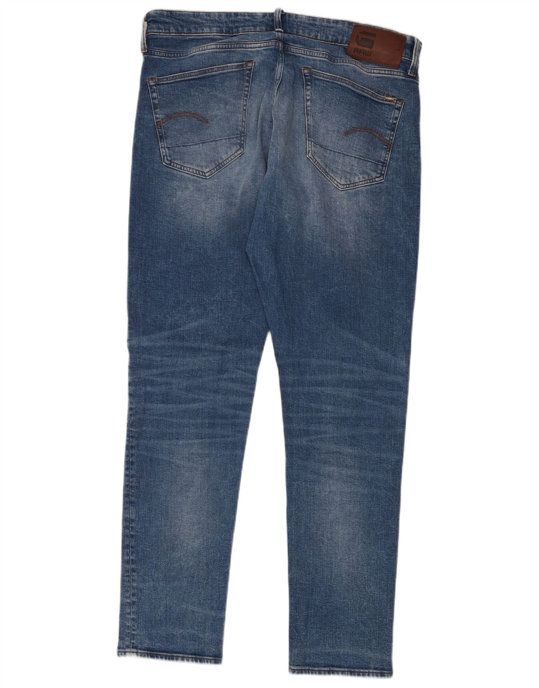 G-STAR Masculino 3301 Jeans Slim W36 L34 Azul Algodão