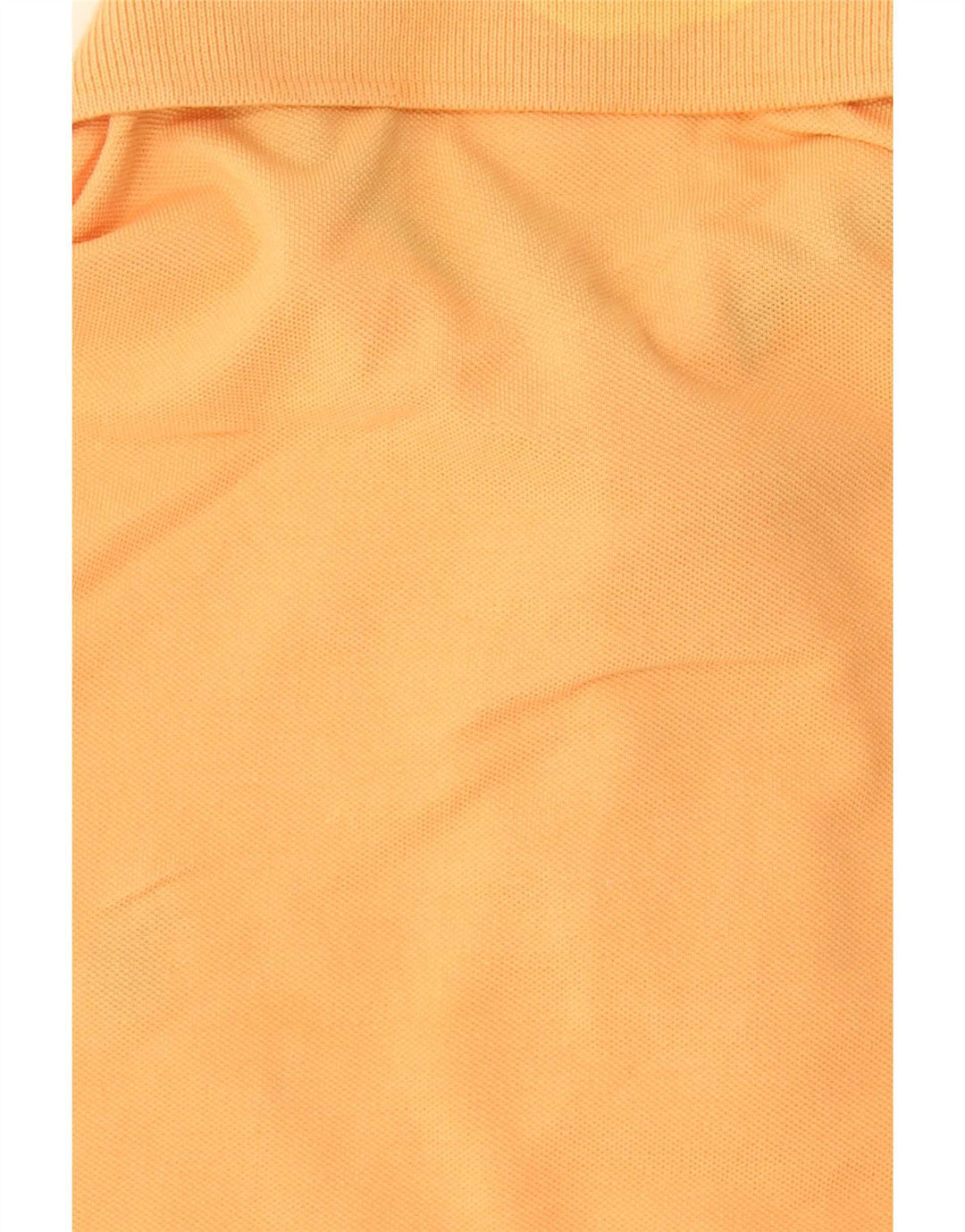 Camisa polo masculina US Polo Assn pequena laranja algodão