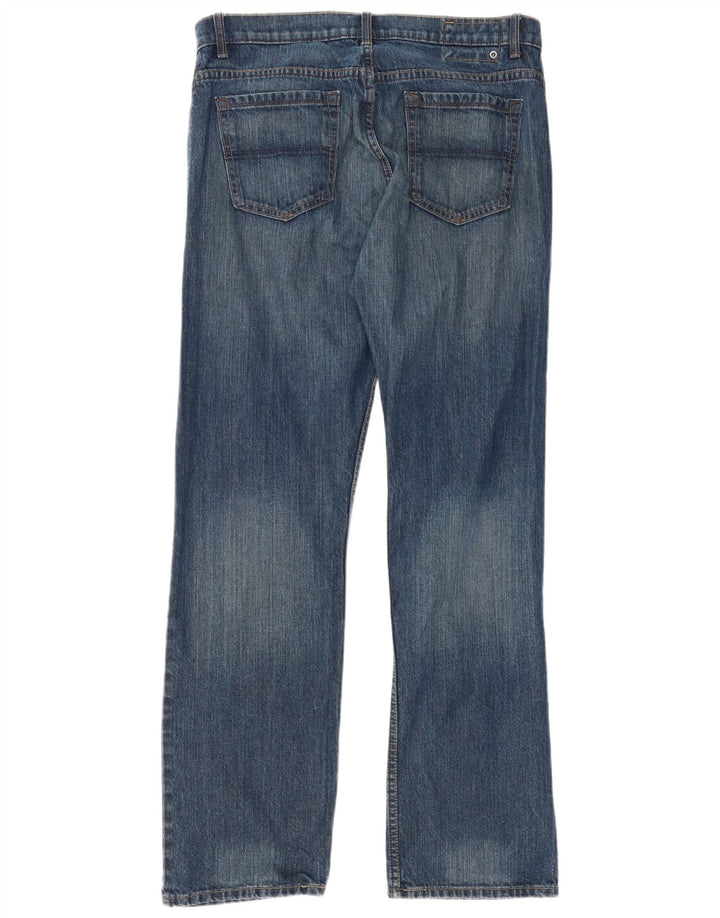 Jeans Marks & Spencer Masculino Blue Harbor Straight W36 L33 Azul Algodão