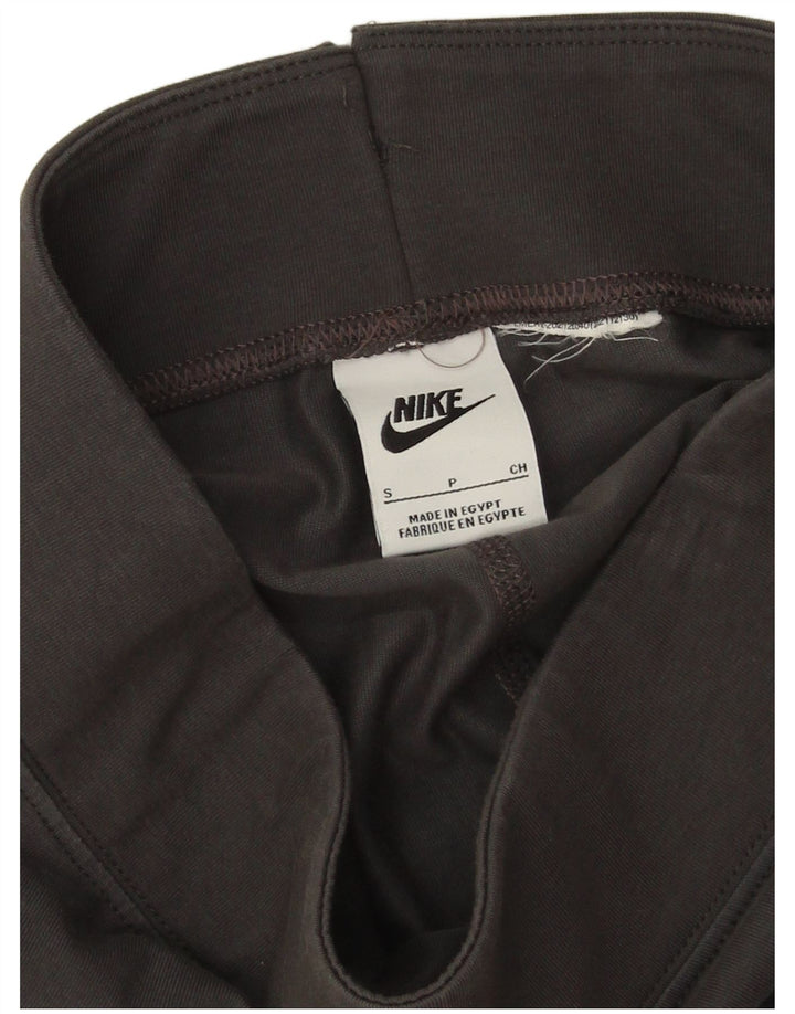 Leggings Nike Graphic Femininas UK 8 Pequenas Cinza