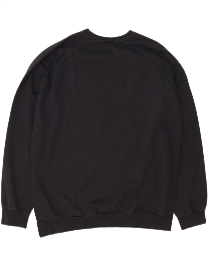 Moletom gráfico masculino HUMMEL Jumper XL algodão preto