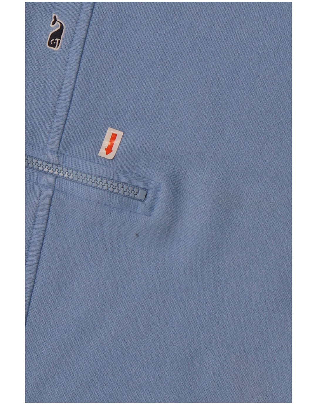 Suéter feminino Vineyard Vines com zíper e gola grande, Reino Unido 10, pequeno, azul