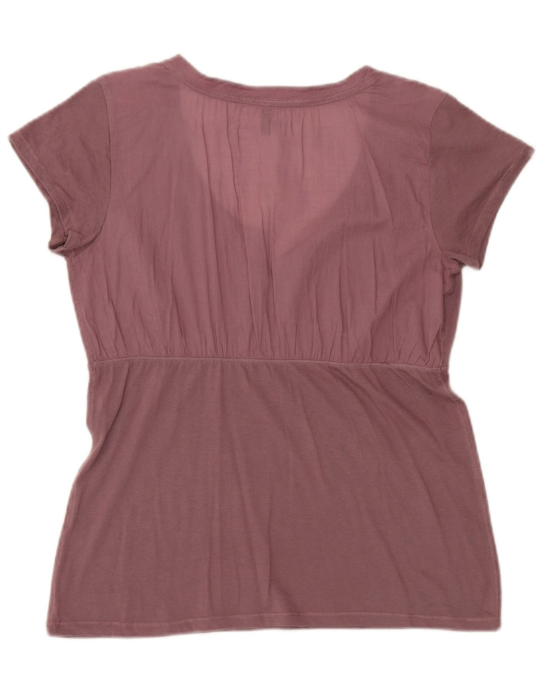 Blusa feminina Benetton UK 14 rosa médio